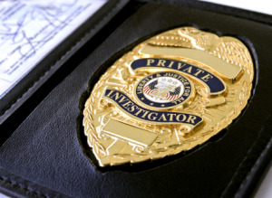 international private investigator badge