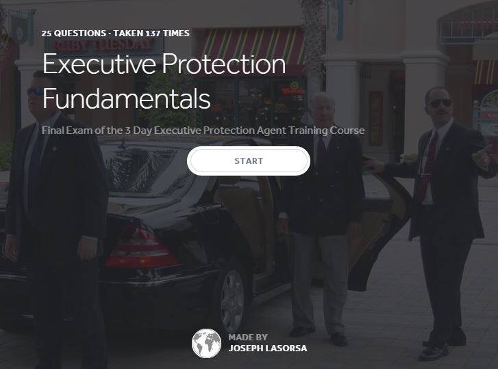 Executive protection test