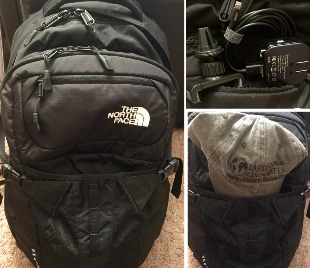 recon backpack outside