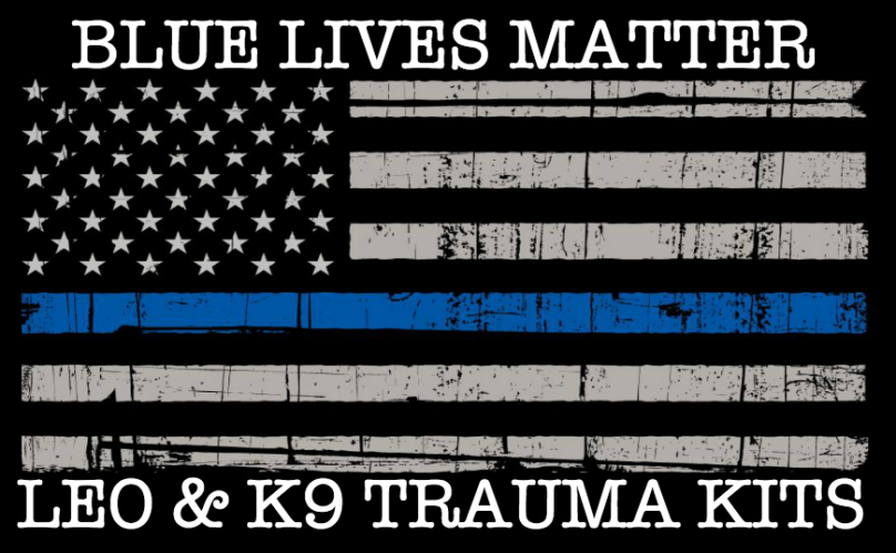Blue Lives Matter LEO & K9 Trauma Kits