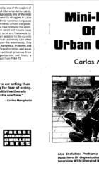 Mini-Manual of the Urban Guerrilla by Carlos Marighella