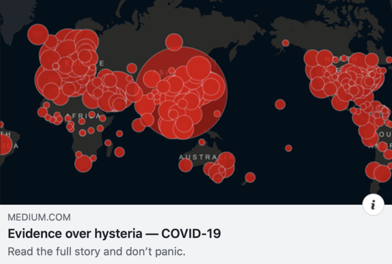 COVID19: Evidence Over Hysteria