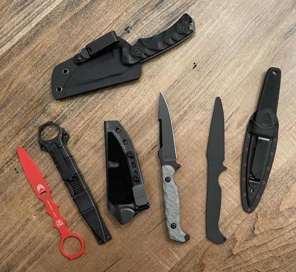 EDC Fixed Blade Options LaSorsa & Associates Executive Protection Training Consulting