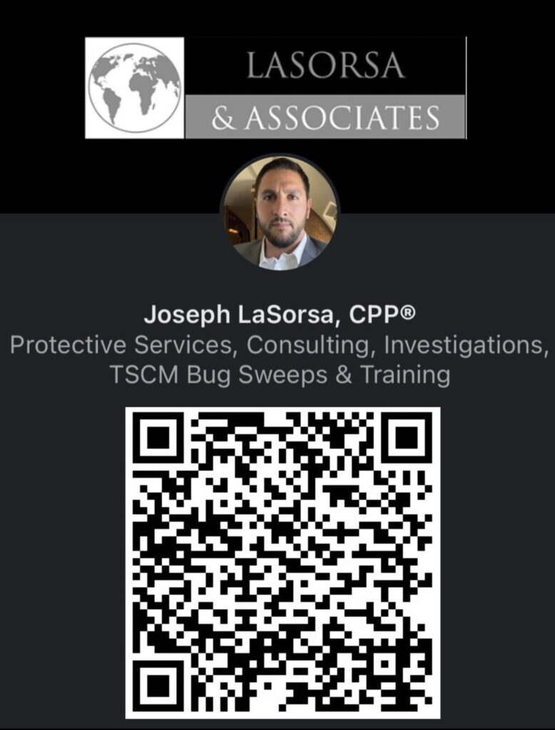Joe LaSorsa’s Contact Card