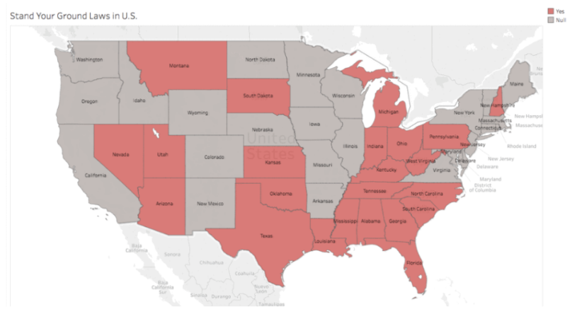 Self-Defense Laws by State