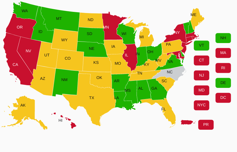 Concealed Carry Reciprocity and State Laws