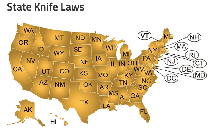 Knife Laws by State
