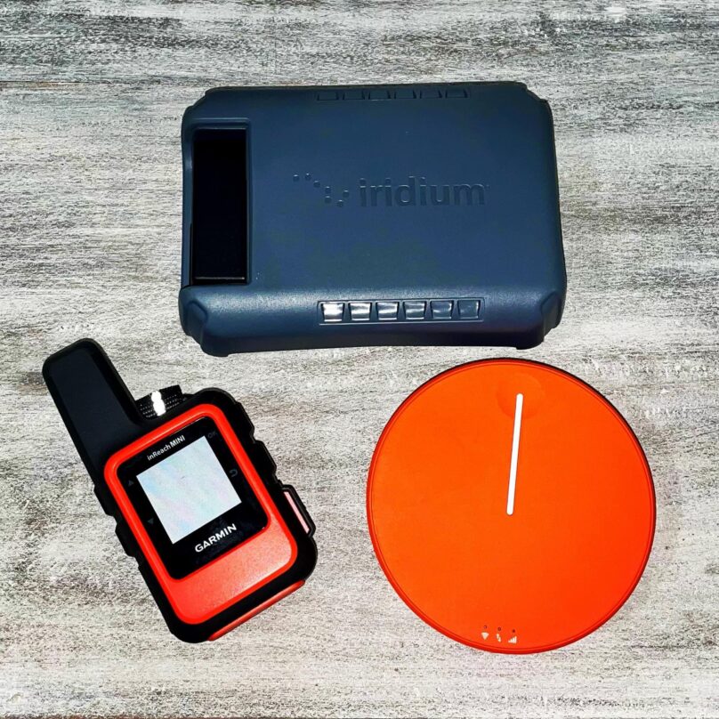 Emergency Comms: SkyRoam Solis, Garmin InReach, Iridium Go