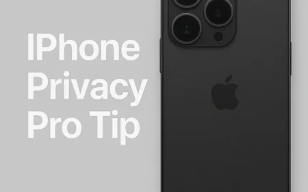 Comprehensive iPhone Privacy Guide