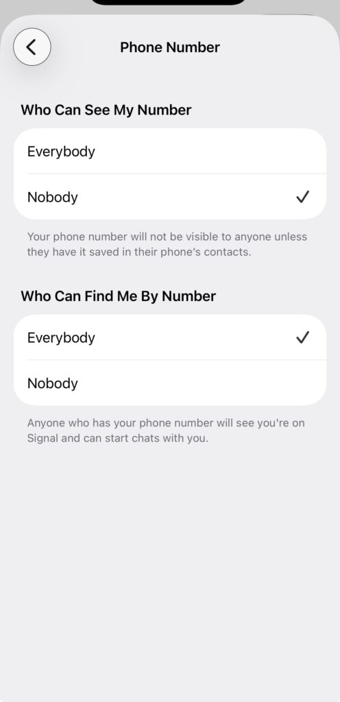 signal app settings 2